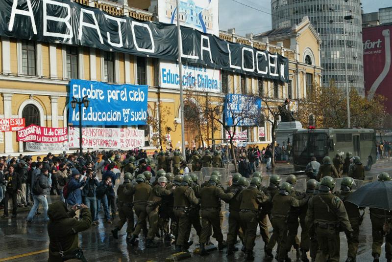 Student manifestations in Chile